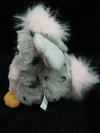 Vtg Furby Baby Gray Pink with Black Spots 70 - 800 2A 1998 8