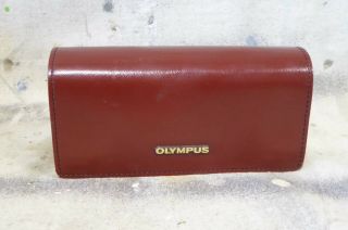Vtg Olympus Xa Series Leather Camera Case For Xa Xa2 Xa3 Xa4 With A11 Flash