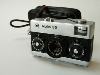 Rollei 35 With 40mm 3.  5 Carl Zeiss Tessar Lens Film