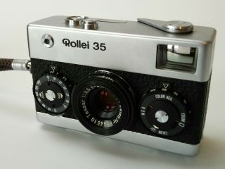 Rollei 35 With 40mm 3.  5 Carl zeiss tessar lens film 2