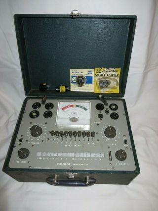 Vintage Allied Radio Knight Tube Tester