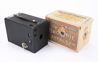 Kodak No.  2 Brownie Model D,  Torn Box,  6x9 On 120/cks/205480