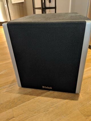 McIntosh XLS 112 Top - Notch Subwoofer Design Highly Musical and Well - Built 3
