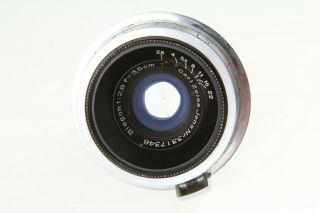 Zeiss Heavy Biogon 3.  5cm (35mm) f/2.  8 Red T Lens for Zeiss Ikon Contax II III 2