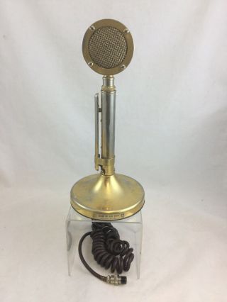 Vintage Astatic Golden Eagle Microphone For Restoration