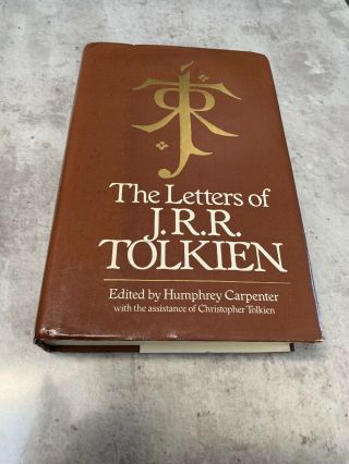 The Letters Of J R R Tolkien 1st Ed 1st Uk Print Hardback 1981