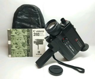 Canon 310xl 8 8mm Movie Camera With • Film • Usa