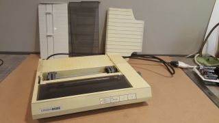 Citizen Msp - 20 Dot Matrix Printer Parallel Vintage Retro Al - 10 Atari Ibm Apple ?