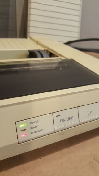 Citizen MSP - 20 Dot Matrix Printer Parallel Vintage Retro AL - 10 Atari IBM Apple ? 3