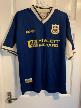 Vintage Tottenham Hotspur Shirt 1997 - 98 Away Size M Pony Spurs