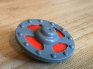 Vintage Masters Of The Universe MOTU He - Man Gray And Orange Power Shield 2
