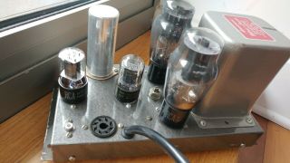 Heathkit W - 3m Tube Amplifier Pair W/ 2 Power Supplies Acrosound Plug 