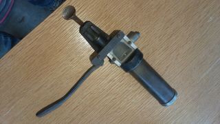 Vintage Lever Operated Powder Measute