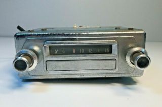Vintage Automatic Mfg Car Radio Assembly P 6207 P6207 6 & 12 Volt Pat.  3,  178,  644