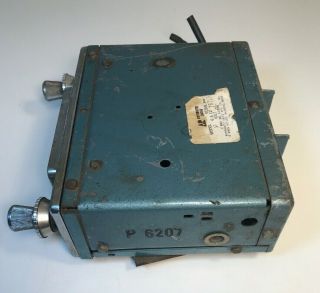 Vintage Automatic MFG Car Radio Assembly P 6207 P6207 6 & 12 Volt Pat.  3,  178,  644 4