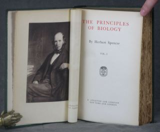 Synthetic Philosophy of Herbert Spencer in 15 volumes plus Limited Edition 1904 3