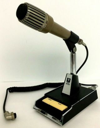 Vintage Kenwood Mc - 50 Ham Dynamic Desktop Microphone Amateur Communications