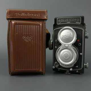 Rolleicord V Model K3C 1954 Twin Lens Reflex (TLR) Camera 75mm 4.  5 Xenar 11