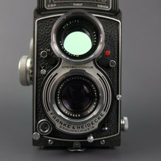 Rolleicord V Model K3C 1954 Twin Lens Reflex (TLR) Camera 75mm 4.  5 Xenar 5