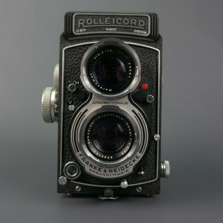 Rolleicord V Model K3C 1954 Twin Lens Reflex (TLR) Camera 75mm 4.  5 Xenar 6