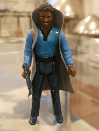 Vintage 1980 Star Wars Bespin Lando Calrissian Action Figure Complete W/ Blaster