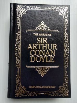 The Of Sir Arthur Conan Doyle 1983 Bonded Leather - Sherlock Holmes