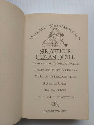 The of Sir Arthur Conan Doyle 1983 Bonded Leather - Sherlock Holmes 3