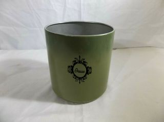Vintage West Bend Avocado Green Grease Canister