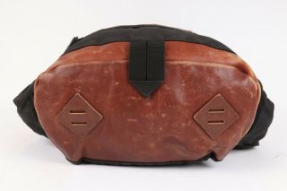 Vintage 90s JANSPORT Leather Bottom BACKPACK DAYPACK Hiking Bag USA 4