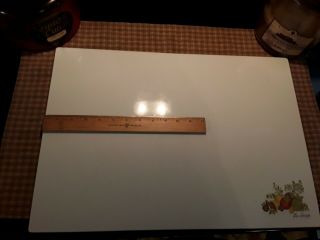 Corning Ware 20 x 14 Counter Saver Spice of Life Cutting Board Vintage LARGE 6