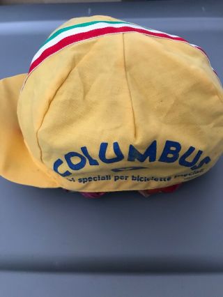 Vintage Classic Columbus Tubing Cycling Cap 80 