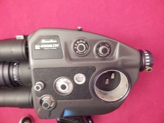 Beaulieu 4008 ZM 8MM Camera w/Angenieux 8 - 64MM f/1.  9 Zoom & Carrying Case 4