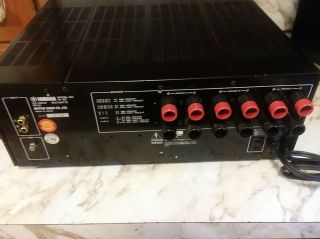 Yamaha M - 80 Natural Sound Stereo Power Amplifier 9