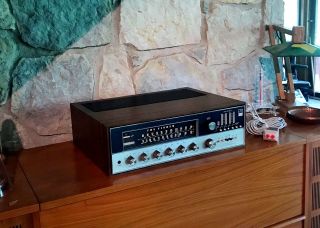FISHER 800T 800 - T Receiver W/ Wood Case - and RK - 30 Remote 10