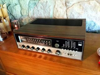 Fisher 800t 800 - T Receiver W/ Wood Case - And Rk - 30 Remote