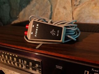 FISHER 800T 800 - T Receiver W/ Wood Case - and RK - 30 Remote 2