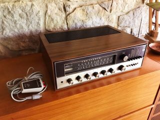 FISHER 800T 800 - T Receiver W/ Wood Case - and RK - 30 Remote 3
