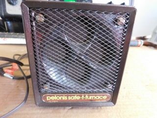 Vintage The 1500w Pelonis Safe T Furnace Portable Space Heater