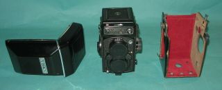 Yashica Mat 124 G Medium Format Tlr Camera With Case Cover
