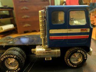 Vintage Nylint GMC Astro 95 THE RIG 18 Wheeler Toy Flat Nose Steel Semi Truck 6