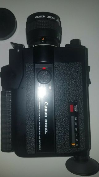 Canon 310XL 8 8MM Movie Camera.  FILM.  LN Near. 2