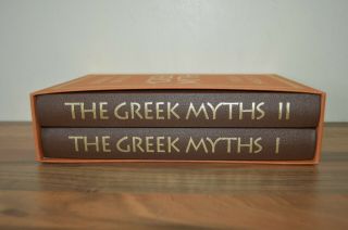 The Greek Myths - Robert Graves - 2 Volume Set - Folio Society 2003 (t3)