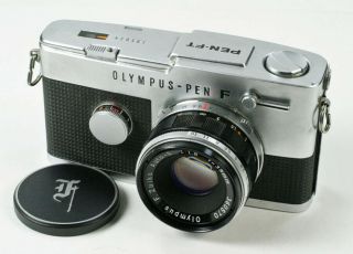 Olympus Pen - Ft Slr Half - Frame Camera With Lens