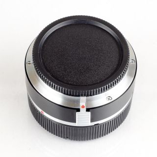 Leica Leitz 14167 Adapter Visoflex Lens To Leica R With Caps 14162j/14195