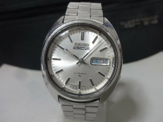 Vintage 1971 Seiko Automatic Watch [5 Actus] 21j 7019 - 7070 Band