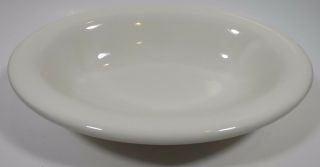 Set of 2 Vtg Homer Laughlin White Oval Serving Bowl Restaurant Ware Best China 2