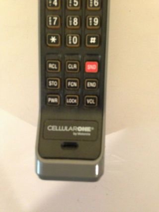 Vintage Cellular One by Motorola Brick Cell Phone 2