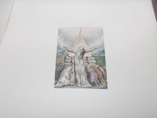 Colour Versions of William Blake Book of Job designs from the circle of Linnell 12