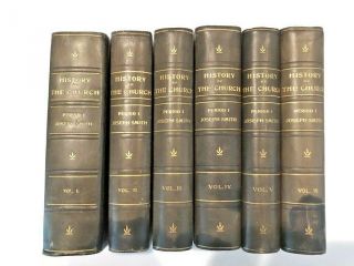 History Of The Church; Joseph Smith,  Lds Mormon,  B.  H.  Roberts,  Leather