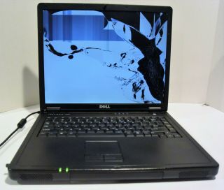 Vintage Dell Inspiron 1000 Notebook - Parts/repair - Cracked